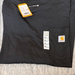 Carhartt Women's Black Pocket Tee